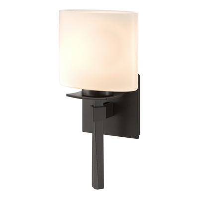 Hubbardton Forge - 204820-SKT-14-GG0182 - One Light Wall Sconce - Beacon Hall - Oil Rubbed Bronze