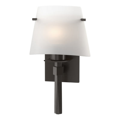 Hubbardton Forge - 204825-SKT-14-GG0246 - One Light Wall Sconce - Beacon Hall - Oil Rubbed Bronze