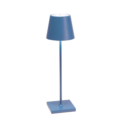 Zafferano - LD0340A4 - LED Table Lamp - Poldina Pro - Avio Blue