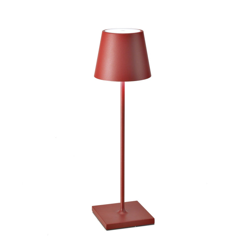 Zafferano - LD0340F4 - LED Table Lamp - Poldina Pro - Red