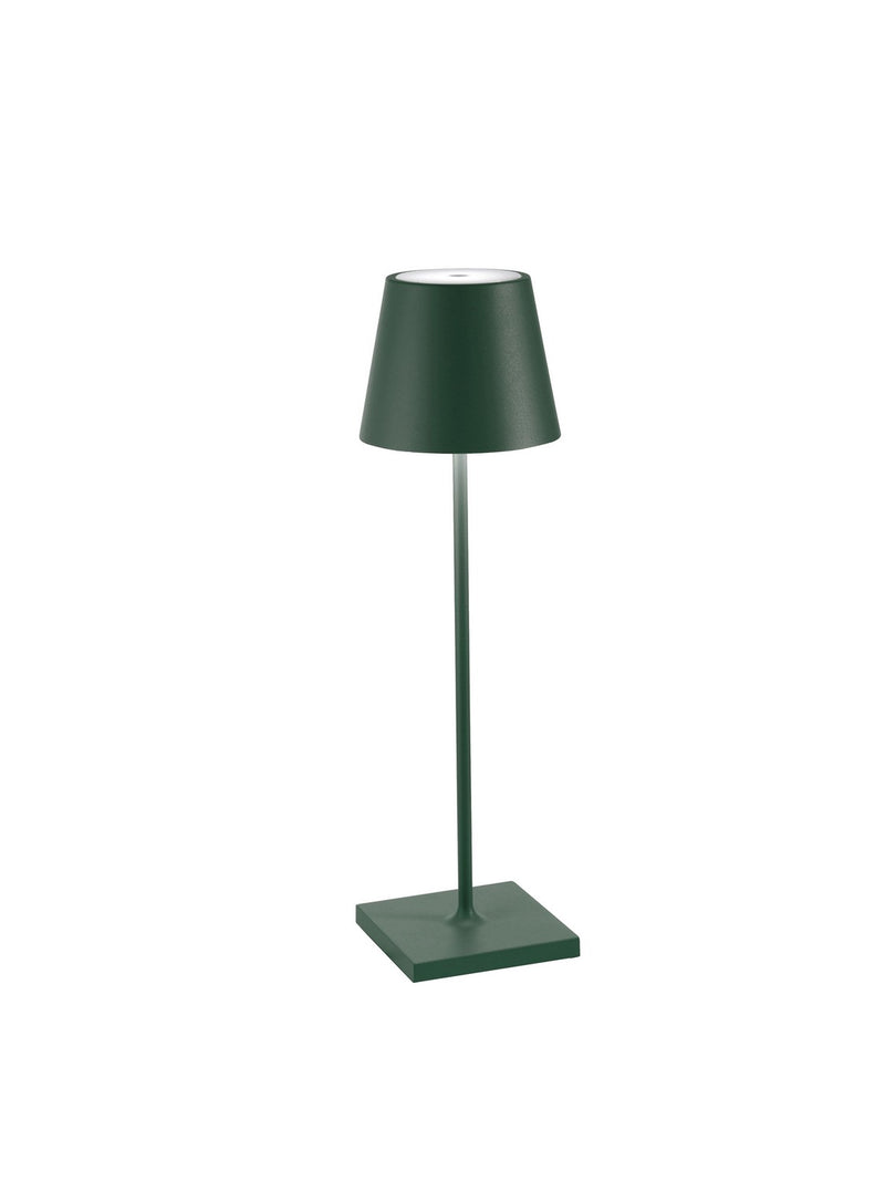 Zafferano - LD0340M4 - LED Table Lamp - Poldina Pro - Dark Green