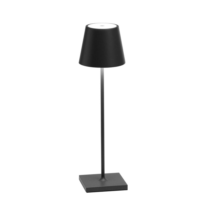 Zafferano - LD0340N4 - LED Table Lamp - Poldina Pro - Dark grey