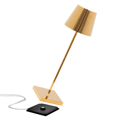 Zafferano - LD0340O4 - LED Table Lamp - Poldina - Glossy Gold
