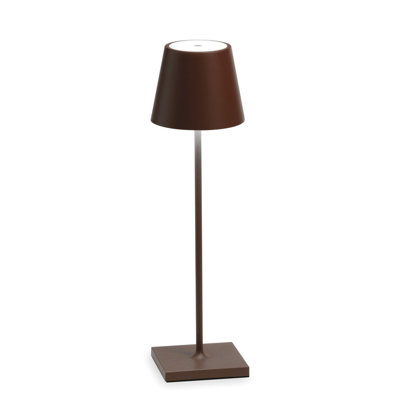 Zafferano - LD0340R4 - LED Table Lamp - Poldina Pro - Rust