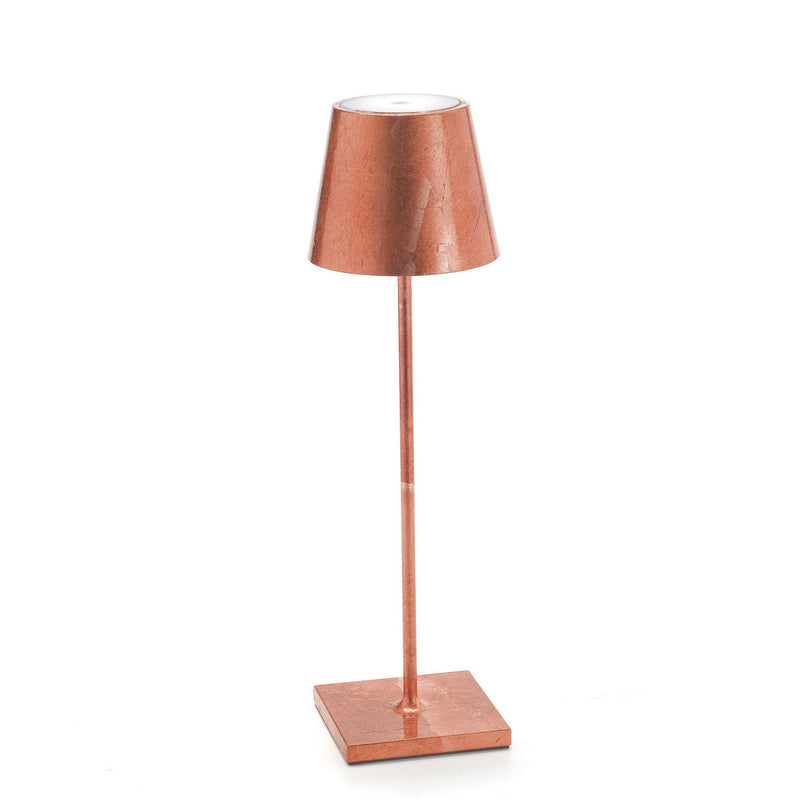 Zafferano - LD0340RFR - LED Table Lamp - Poldina Pro - Copper leaf