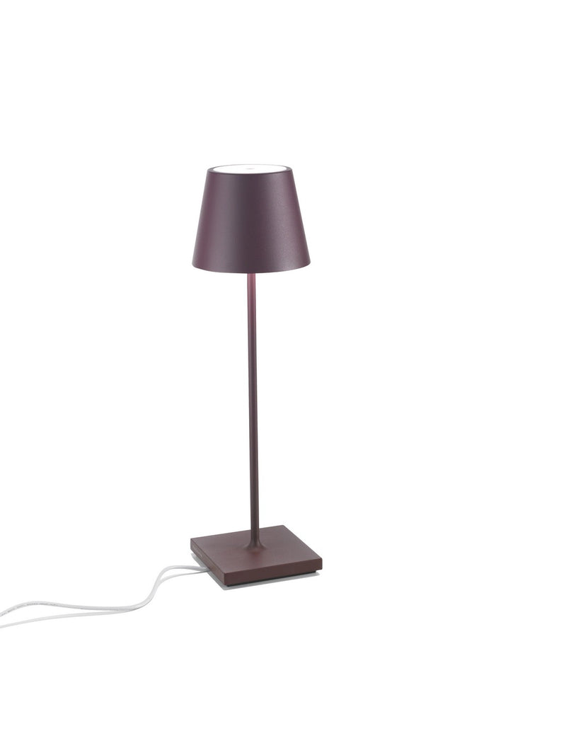 Zafferano - LD0340X4 - LED Table Lamp - Poldina Pro - Bordeaux