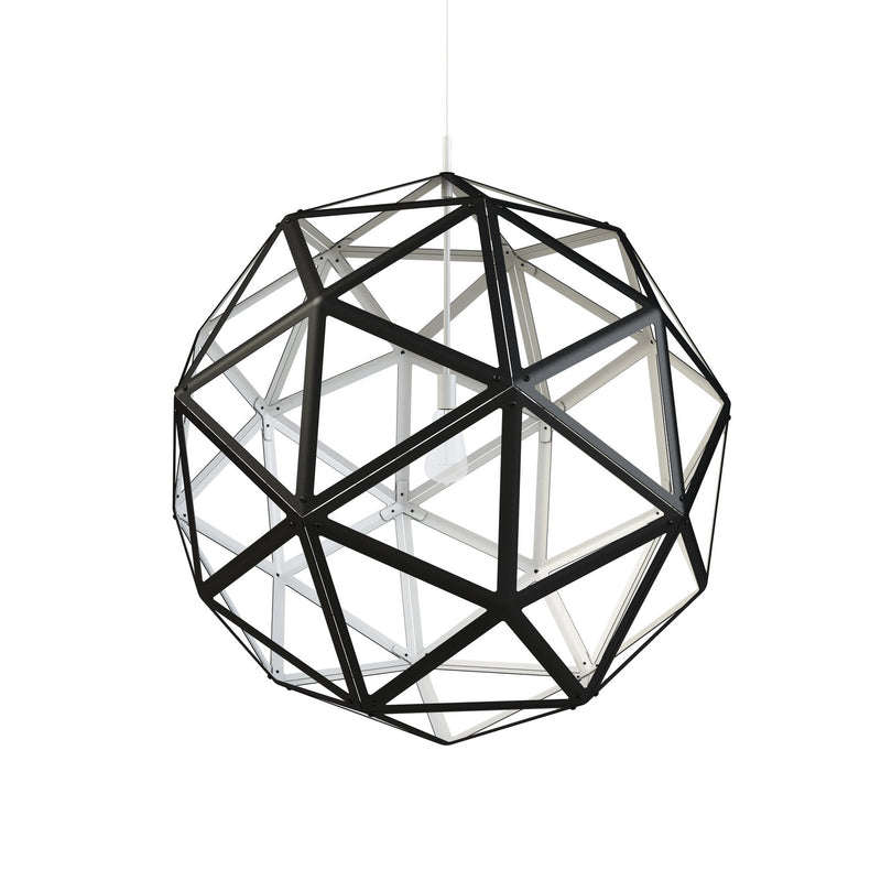 BlackJack Lighting - GDM-32A-BW-12E-NAK - LED Pendant - Geodome - Black or White