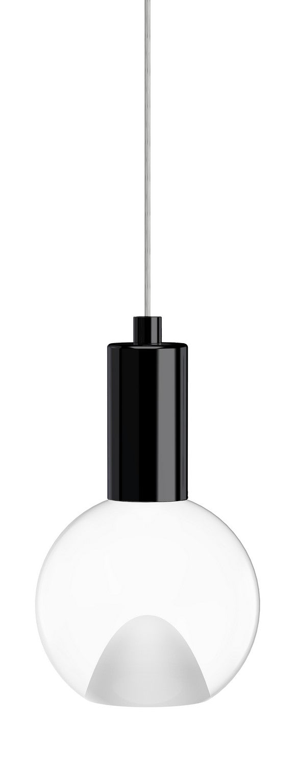 BlackJack Lighting - SP-GLL-CL-05-BL-30K-5W-SP5 - LED Pendant - 5" Acrylic Globe - Matte Black