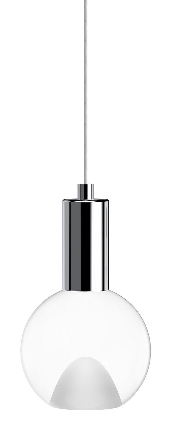 BlackJack Lighting - SP-GLL-CL-05-PC-30K-5W-SP5 - LED Pendant - 5" Acrylic Globe - Polished Chrome