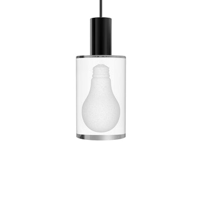 BlackJack Lighting - SP-LGD-AL-03-BL-30K-3W-SP5 - LED Pendant - A-Lamp - Black