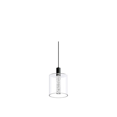 BlackJack Lighting - SP-VEL-CB-05-BL-30K-3W-SP5 - LED Pendant - Velo - Matte Black