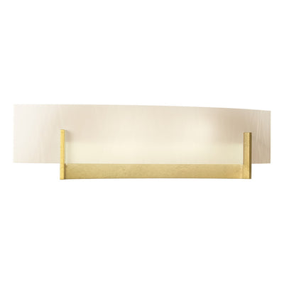 Hubbardton Forge - 206401-SKT-86-BB0324 - Two Light Wall Sconce - Axis - Modern Brass