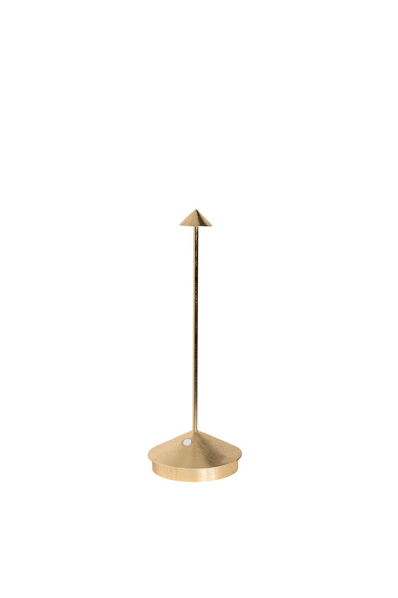 Zafferano - LDO650BFO - LED Table Lamp - Pina - Gold Leaf