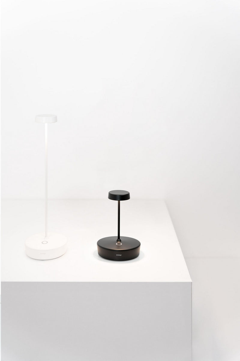 Zafferano - LD1011N3 - LED Table Lamp - Swap - Matte Black