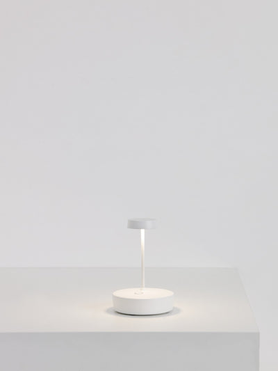 Zafferano - LD1011B3 - LED Table Lamp - Swap - White