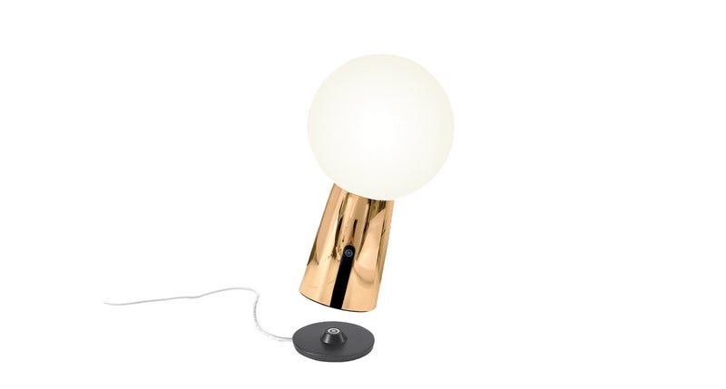 Zafferano - LD0900O3 - LED Table Lamp - Olimpia - Glossy Gold