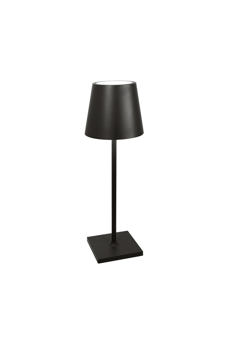 Zafferano - LD0395D4 - LED Desk Lamp - Poldina - Black