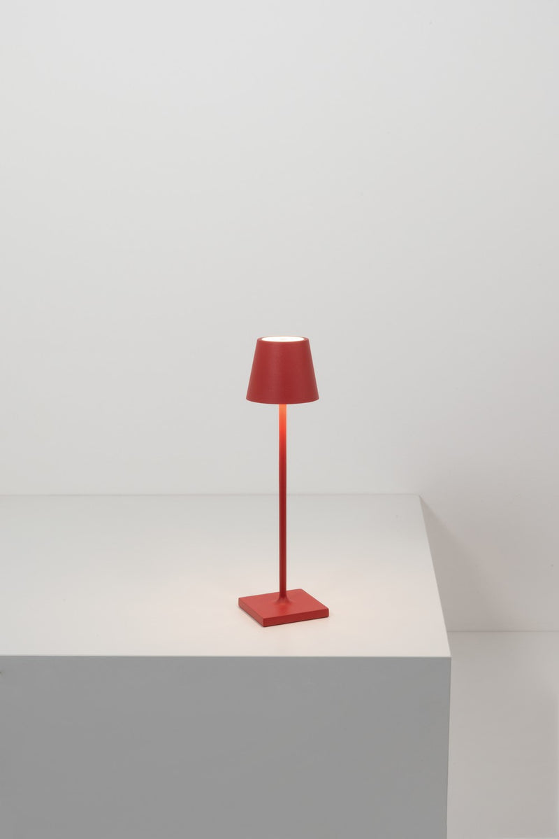 Zafferano - LD0490F3 - LED Table Lamp - Poldina - Red