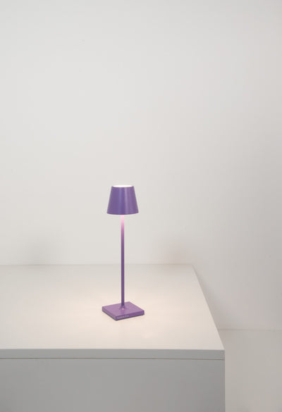 Zafferano - LD0490L3 - LED Table Lamp - Poldina - Lilac