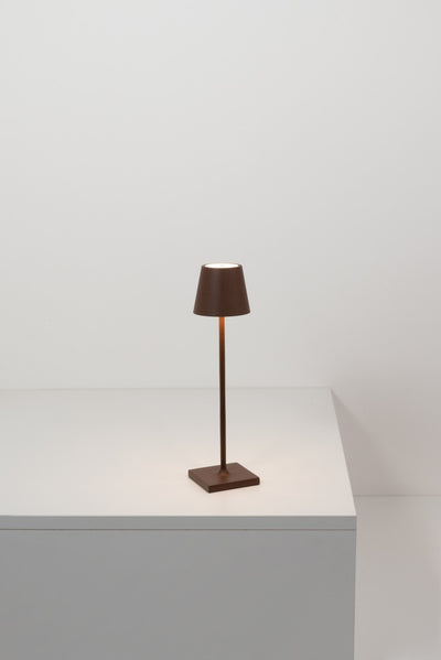 Zafferano - LD0490R3 - LED Table Lamp - Poldina - Rust