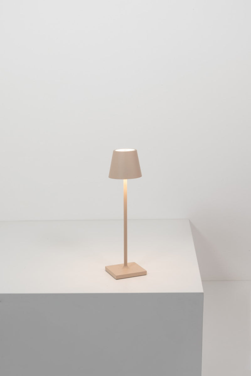 Zafferano - LD0490S3 - LED Table Lamp - Poldina - Sand