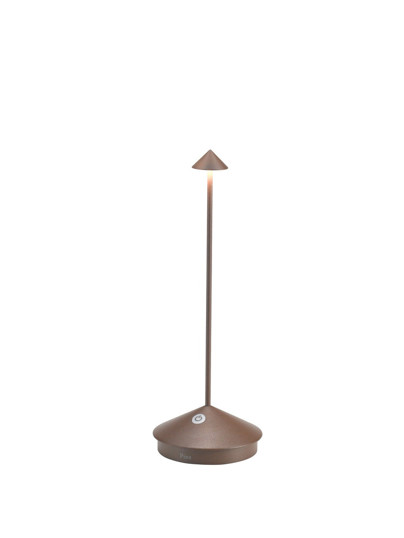 Zafferano - LD0650R4 - LED Table Lamp - Pina - Rust