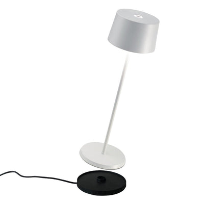 Zafferano - LD0850B4 - LED Table Lamp - Olivia - White