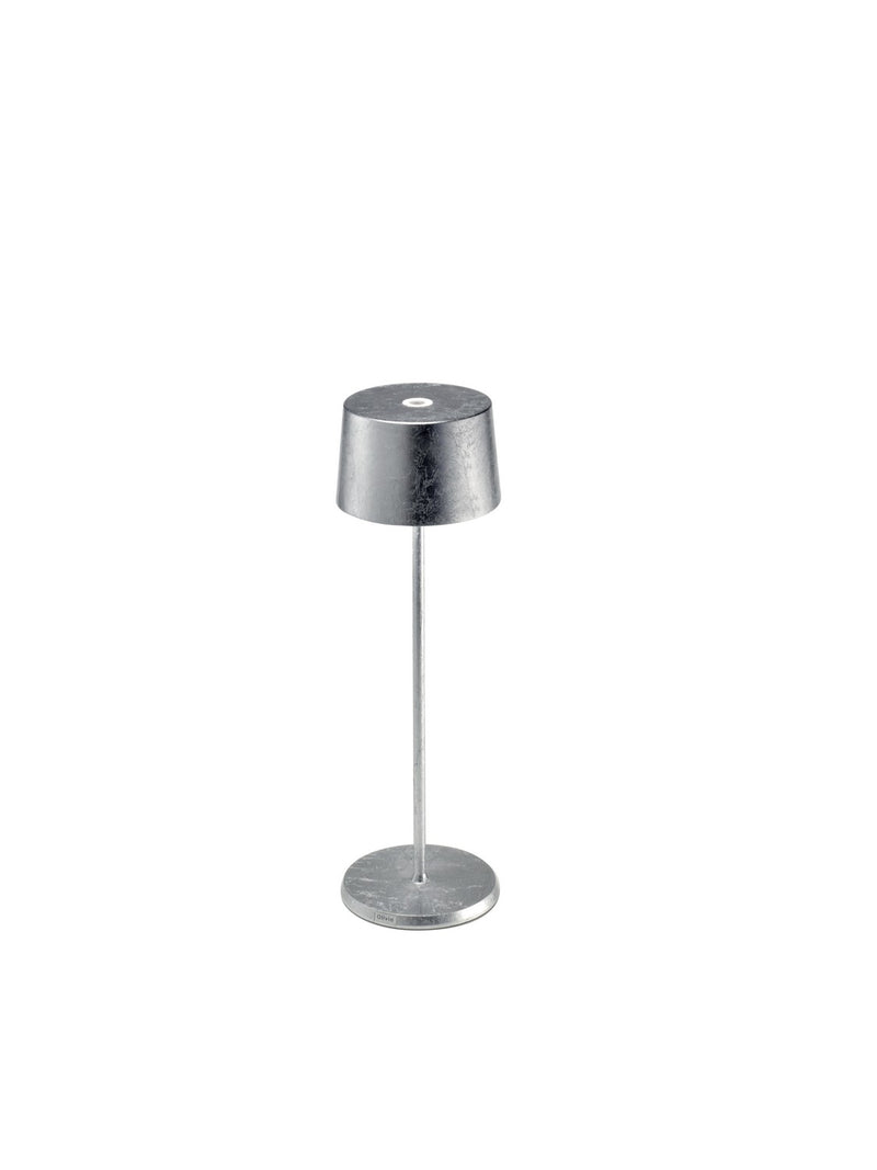 Zafferano - LD0850BFA - LED Table Lamp - Olivia - Silver leaf