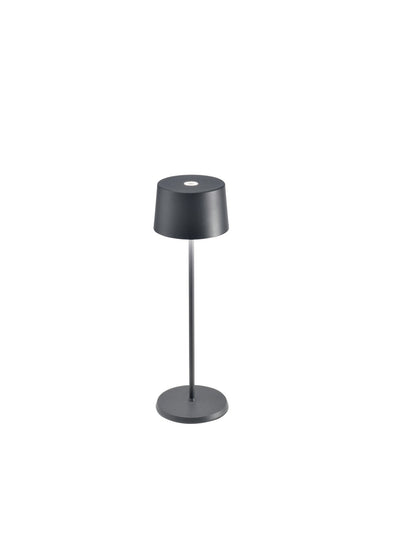 Zafferano - LD0850N4 - LED Table Lamp - Olivia - Dark Grey