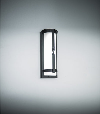 Modern Forms - WS-W21521-BK - LED Outdoor Wall Light - Berkeley - Black