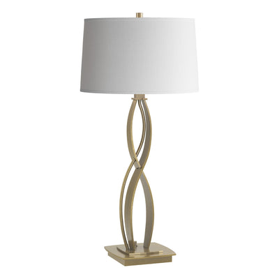 Hubbardton Forge - 272686-SKT-86-SF1494 - One Light Table Lamp - Almost Infinity - Modern Brass