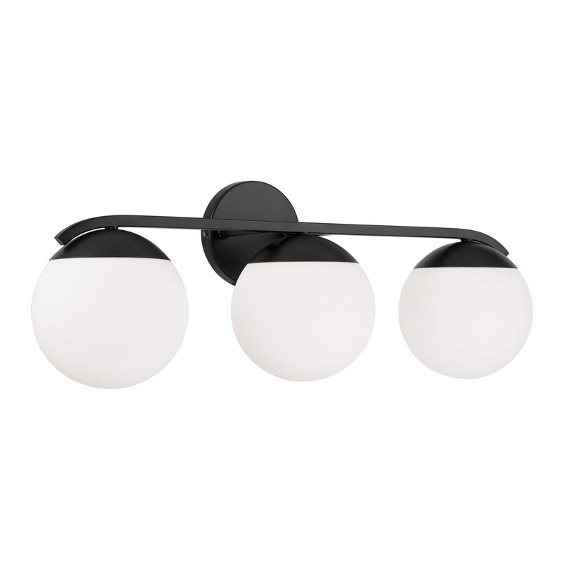 Austin Allen - AA1033MB - Three Light Vanity - Oliver - Matte Black
