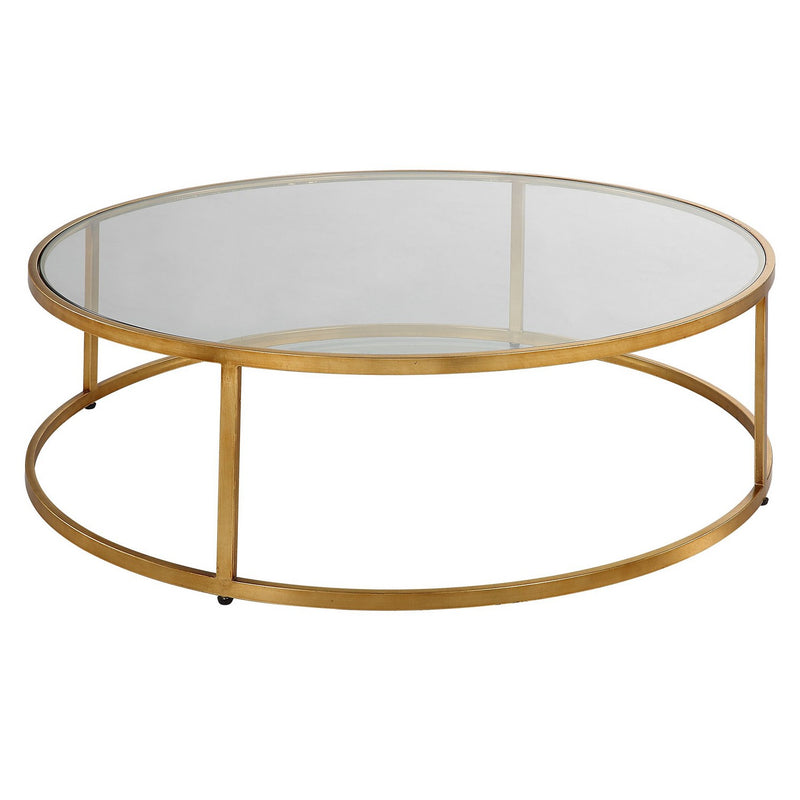 Uttermost - 22971 - Coffee Table - Radius - Antiqued Gold