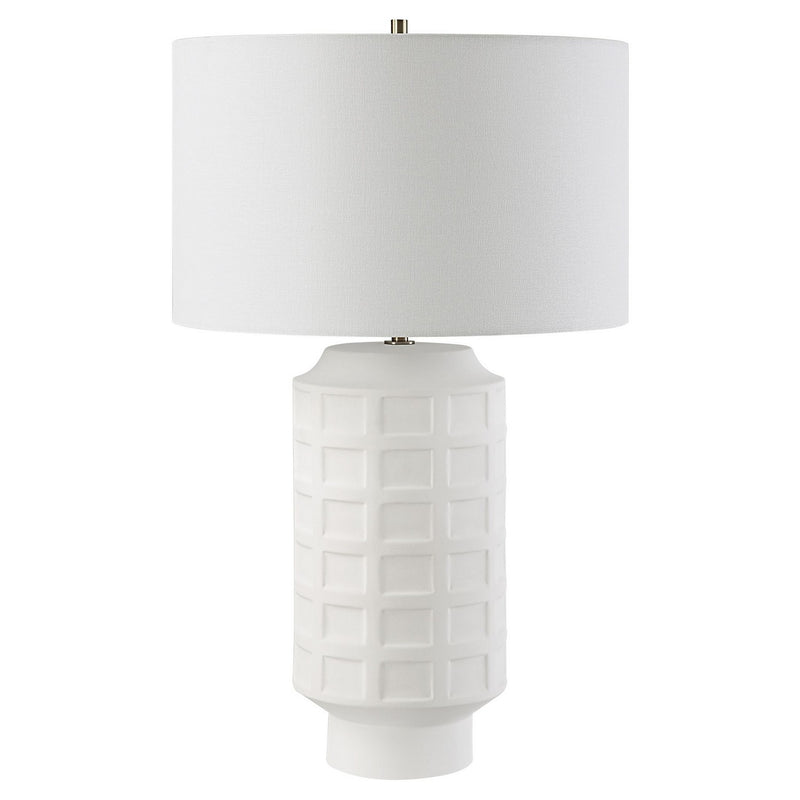 Uttermost - 30239 - One Light Table Lamp - Window - Antique Brass