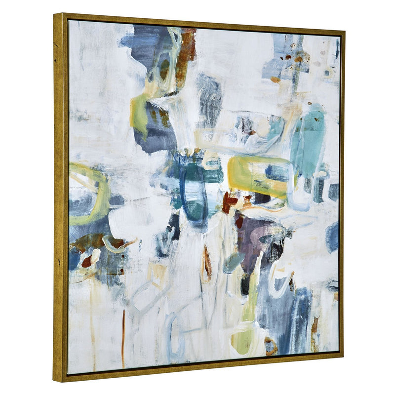 Uttermost - 32319 - Abstract Art - Rolling Onward - Gold