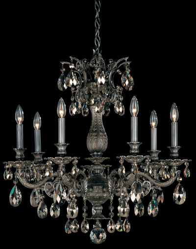 Schonbek - 5677-23R - Seven Light Chandelier - Milano - Etruscan Gold