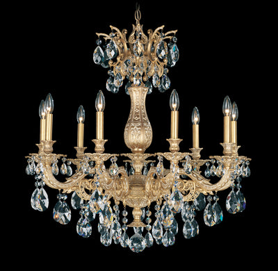 Schonbek - 5679-23R - Nine Light Chandelier - Milano - Etruscan Gold