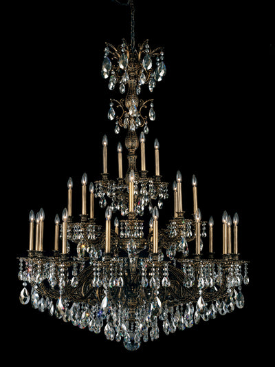 Schonbek - 5688-76R - 28 Light Chandelier - Milano - Heirloom Bronze