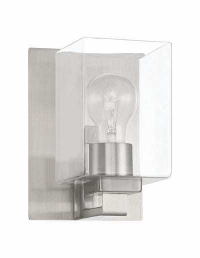 Craftmade - 18506BNK1 - One Light Wall Sconce - McClane - Brushed Polished Nickel