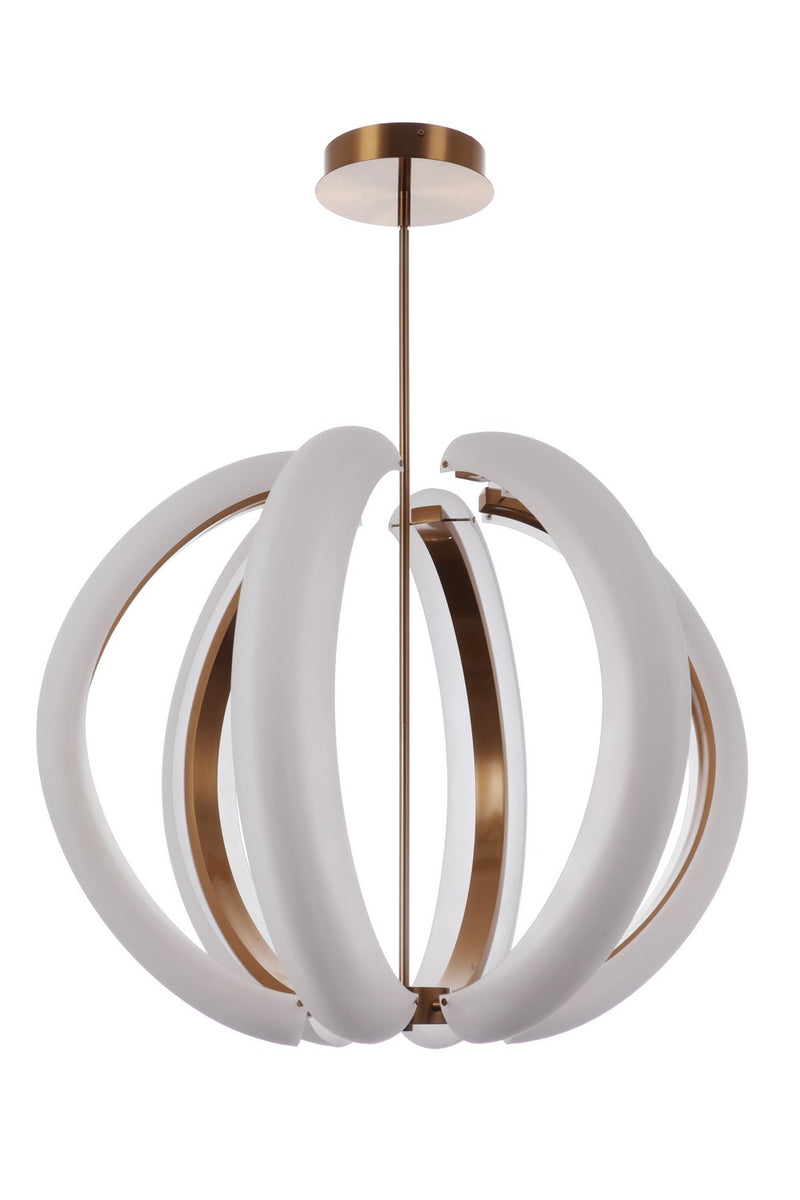 Craftmade - 58891-SB-LED - LED Pendant - Unwind - Satin Brass