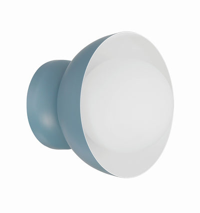 Craftmade - 59161-DB - One Light Wall Sconce - Ventura Dome - Dusty Blue
