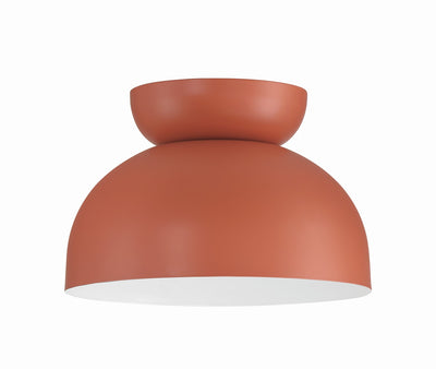 Craftmade - 59181-BCY - One Light Flushmount - Ventura Dome - Baked Clay