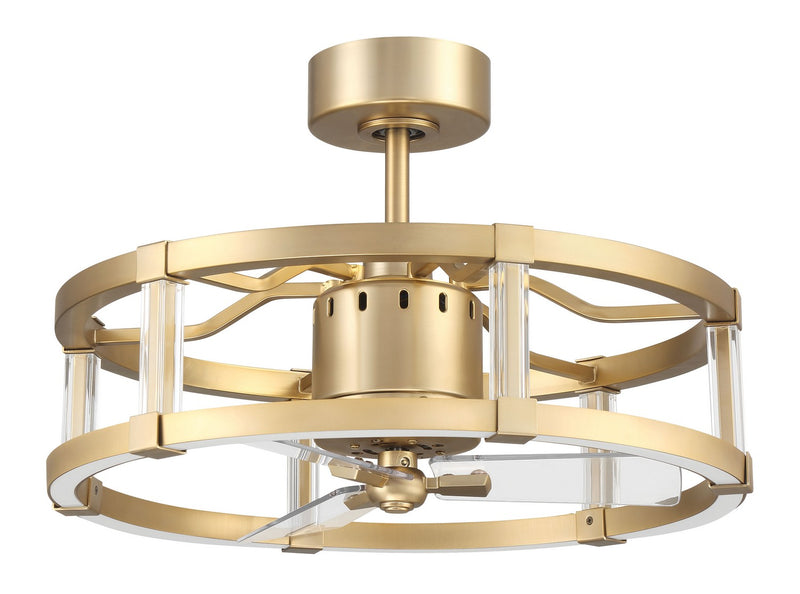 Craftmade - ALS24SB3 - 18"Ceiling Fan - Alexis - Satin Brass