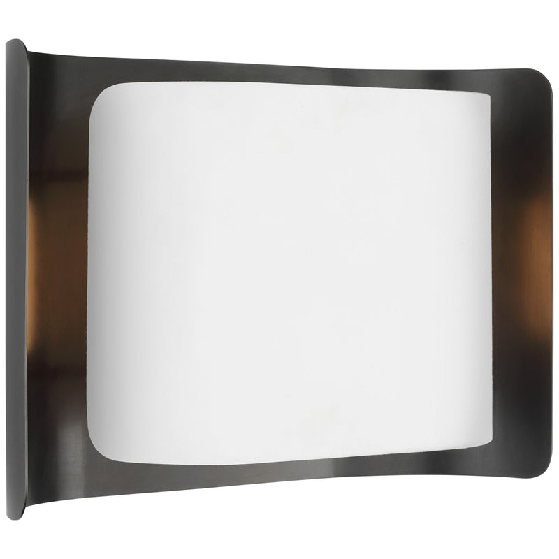 Visual Comfort Signature - WS 2071BZ/WHT - LED Wall Sconce - Penumbra - Bronze and White