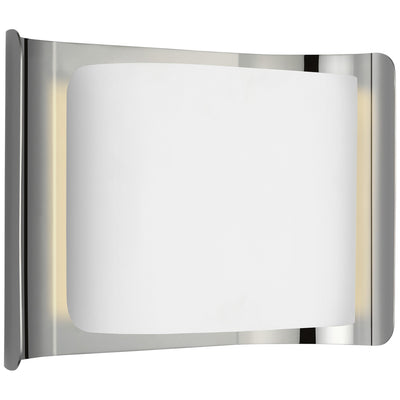 Visual Comfort Signature - WS 2071PN/WHT - LED Wall Sconce - Penumbra - Polished Nickel and White