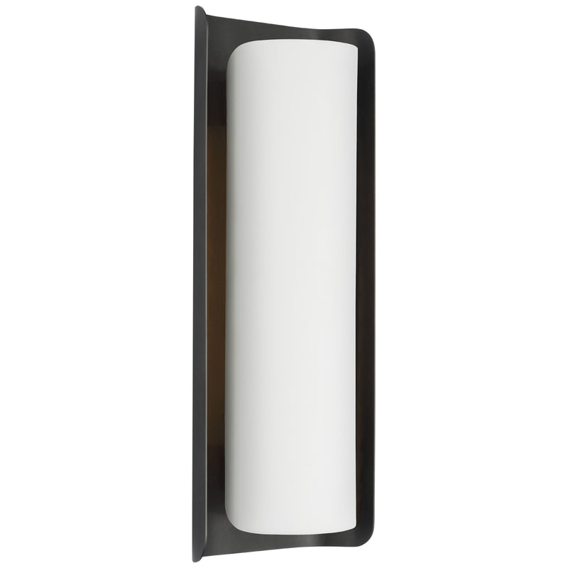 Visual Comfort Signature - WS 2074BZ/WHT - LED Wall Sconce - Penumbra - Bronze and White