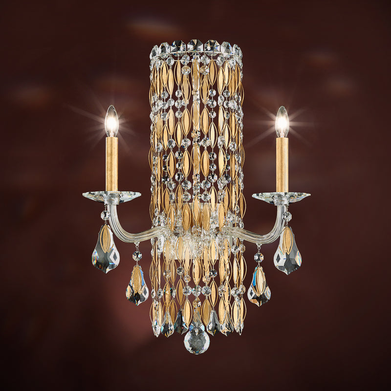 Schonbek - RS8332N-22H - Two Light Wall Sconce - Siena - Heirloom Gold