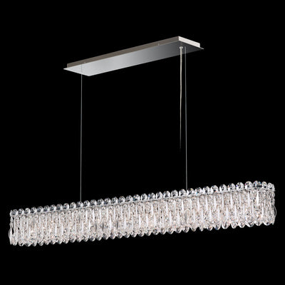 Schonbek - RS8352N-51H - 11 Light Linear Pendant - Sarella - Black