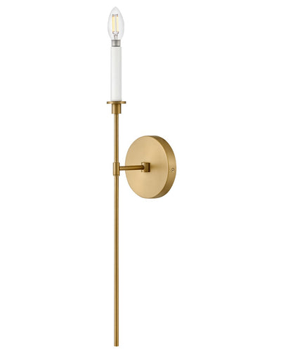 Lark - 83070LCB - LED Wall Sconce - Hux - Lacquered Brass