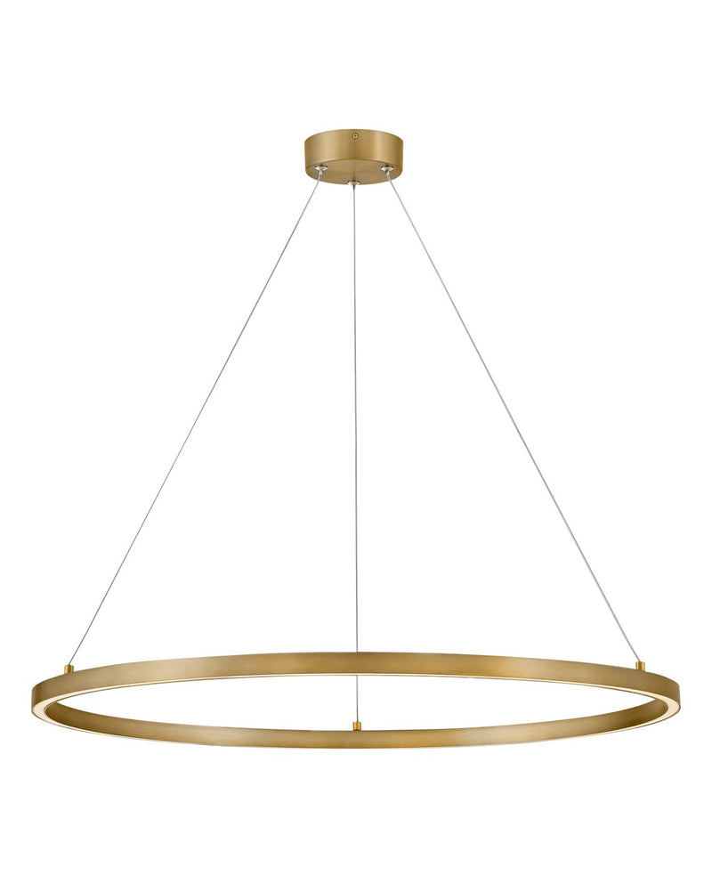 Lark - 83465LCB - LED Chandelier - Kenna - Lacquered Brass